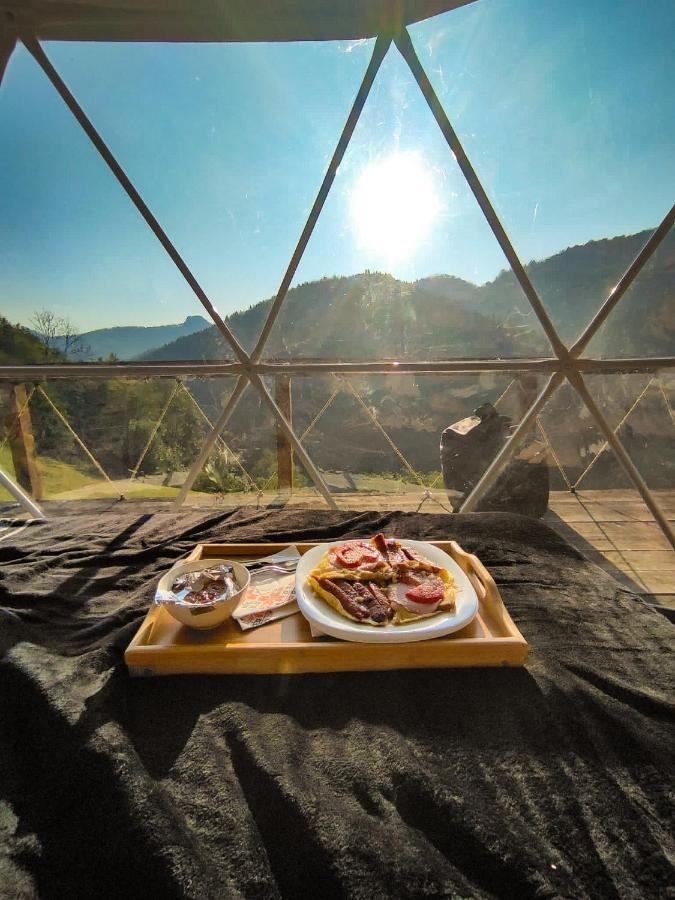 ホテルApuseni Glamping Retreat Bucium  エクステリア 写真