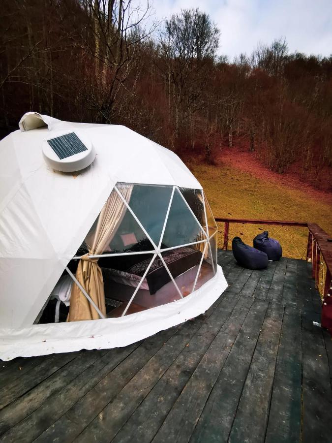 ホテルApuseni Glamping Retreat Bucium  エクステリア 写真