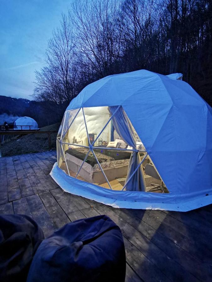 ホテルApuseni Glamping Retreat Bucium  エクステリア 写真